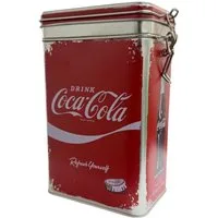 Nostalgic-Art Vorratsdose Aufbewahrungsdose COCA-COLA 1,3 Liter Vorratsdose Kaffeedose Müslidos, Edelstahl, (1-tlg)