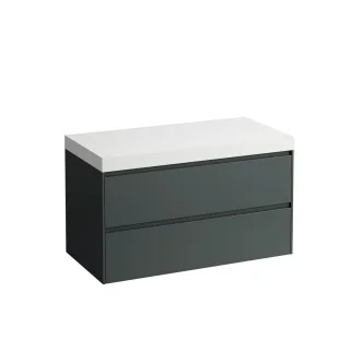 Laufen Waschtischunterschrank und Waschtisch-Platte LANI 495x985x580 H4045601122661