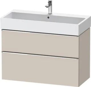 Duravit D-Neo Waschtischunterbau wandhängend Taupe Matt 984x442x625 mm - DE4374010910000 DE4374010910000