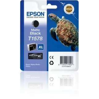 Epson Tintenpatrone matte schwarz T 157 T 1578N