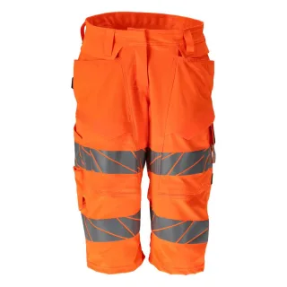 MASCOT Damen Shorts, lang ACCELERATE SAFE Hi-vis Orange 54 - 19248-510-14-C54