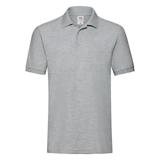 Fruit Of The Loom Premium Herren Kurzarm-Poloshirt (Athletic/Heather)
