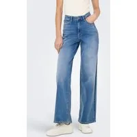 JDY High-waist-Jeans JDYFELINA-FINA HW WIDE MED BLUE DNM NOOS