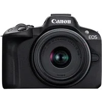 Canon EOS R50 schwarz + RF-S 18-45mm f4,5-6,3 IS STM Systemkamera