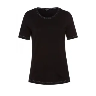 MORE & MORE - Shirt schwarz - Gr. - 36