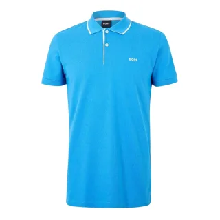 Boss - "Firenze" Poloshirt für Herren, kurzärmlig (Pastellblau)