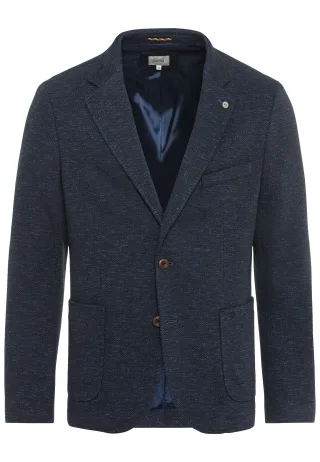 camel active - Casual Sakko aus einem Baumwolljersey night blue - Gr. - 29