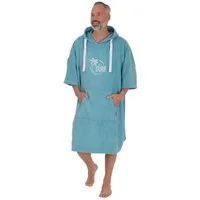 Wewo fashion Badeponcho 3030, Midilänge, Frottier, Kapuze, Oversize