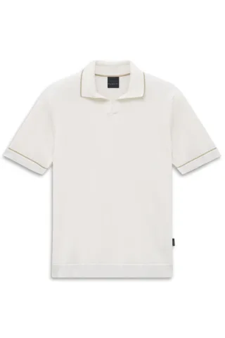 bugatti - Herren Polo 1/2 Arm ecru - Gr. - XL