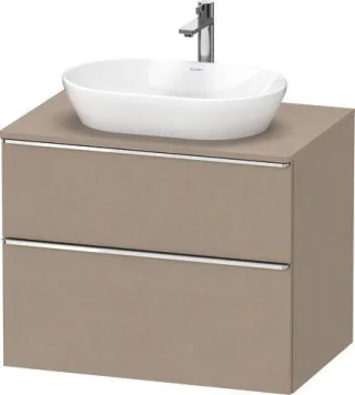 Duravit D-Neo Konsolenwaschtischunterbau wandhängend Leinen Matt 800x550x664 mm - DE4967010750000 DE4967010750000