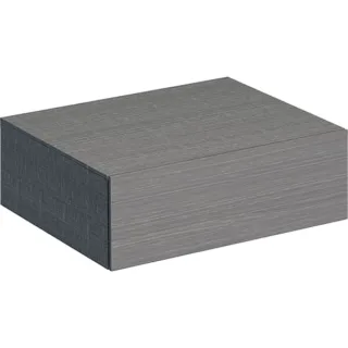 Geberit Xeno2 Seitenschrank mit 1 Schublade 58x20x46,2cm, sculturagrau, 500507431 500507431