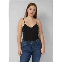QS Muskelshirt T-Shirt Elastisches Spaghettiträgertop