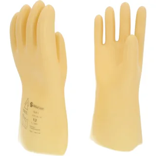 KS TOOLS Elektriker-Schutzhandschuh mit Schutzisolierung. weiß weiß 12 - 117.0056
