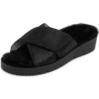 vitaform Damen Pantoletten Samtziegenleder Pantolette