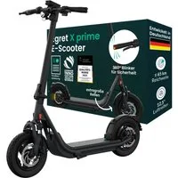 Egret E-Scooter X-Serie (core/prime/ultra) 12,5", FEDERUNG, BLINKER, ≤90 KM Reichweite, 500 W, 20 km/h, mit Straßenzulassung, ≤130kg Zuladung, App, Offroad