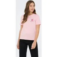 ONLY Kurzarmshirt ONLKITA S/S TEE JRS NOOS Baumwolle, regular fit