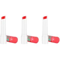 Essence Lippenbalsam JUICY BOMB GLOSSY BUTTER BALM, 3-tlg., für weiche, glänzende Lippen