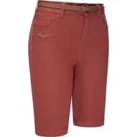 Ragwear Chinoshorts Bobiny kurze Sommerhose mit stylischem Gürtel