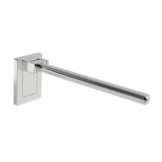 Hewi Warm Touch Stützklappgriff Mono 950.50.11150 Kunststoff Chromoptik, Ausladung 600 mm, mobil