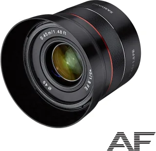 Samyang AF 45mm 1:18 FE [für Sony E] schwarz