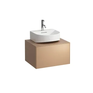 LAUFEN Waschtischunterschrank SONAR f.HWB H816341/2 575x455 1 Schubl. Ausschn. Mitte Kupfer, H405431 H4054310340411