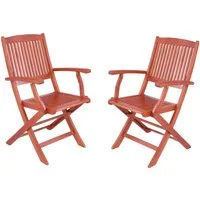 Garden Pleasure Klappstuhl STOCKHOLM (Set, 2 St), 2er Set