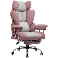 GTPLAYER Gaming-Stuhl Ergonomischer Bürostuhl Gaming Stuhl, Gamer Stuhl 150kg Belastbarkeit (Packung), Schreibtischstuhl Chefsessel mit Fußstütze höhenverstellbar kunstleder