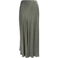 Seasons of April A-Linien-Rock LILLY SATIN Damen Satin Midi Rock One-Size