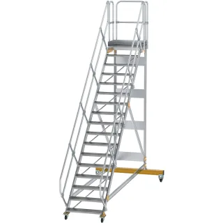 Munk Plattformtreppe 45° fahrbar Stufenbreite 800 mm - 600797