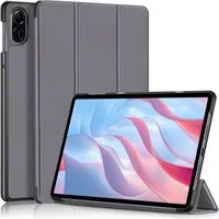 Wigento Tablet-Hülle Für Honor Pad X9 / X8 Pro 3folt Wake UP Smart Cover Tasche Hülle Grau, 3-Fach Halterung, Kratzfest, Leicht