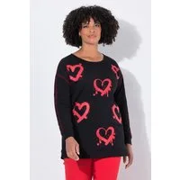 Angel of Style Sweatshirt Sweatshirt Loose Fit Neon Herzen
