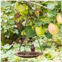 Haushalt International Vogeltränke Wassertrinkstelle, mit Aufhängekette