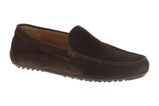 Geox U653KC ISTRIA uomo mocassini dunkelbraun - atmungsaktiv, wasserdicht, be...
