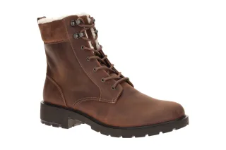 Ecco 23137351055 Metropole Vienna Damen Winterstiefelette camel/camel Warmfutter