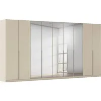 OTTO home Drehtürenschrank Kleiderschrank Schrank Garderobe AGORDO mit Dekor- oder Hochglanzfront (in zwei Griff-Farben, Breiten 91-405 cm) durchdachte Innenausstattung, in 8 Breiten und 2 Höhen MADE IN GERMANY