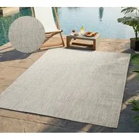 Bruno Banani Teppich Venezia, auch als Läufer, rechteckig, Höhe: 4 mm, In- und Outdoor geeignet, Sisal-Optik, Wetterfest & UV-beständig