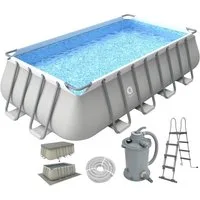 Avenli Framepool Frame Plus Rectangular Pool 549 x 305 x 122 cm (Stahlrahmenpool Komplettset mit Sandfilter)