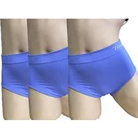 Dekker Taillenslip Damenslip "Tina" Seamless ohne Nähte super elastisch (Packung, 3er Pack) mit Logoschriftzug am Wäschebund
