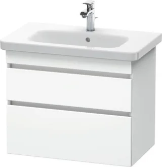 Duravit DuraStyle Waschtischunterbau wandhängend Weiß Matt 730x448x610 mm - DS648101818 DS648101818