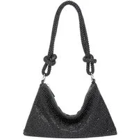 Cachito Clutch Abendtasche für Damen, Umhängetasche, Kupplung für Zeremonie, Hochzeit/Party/Abschlussball/Box, Taschen aus Strass