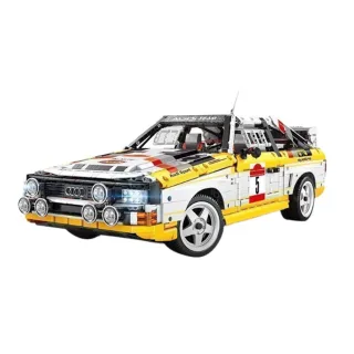 3887PCS Technical MOC 1/8 Scale SPORT S1 GROUP B 1984 Sportscar Model Building Blocks Kit DIY Toys for Kid Adult Boys Gi