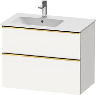 Duravit D-Neo Waschtischunterbau wandhängend Weiß Matt 810x462x625 mm - DE4366034180000 DE4366034180000