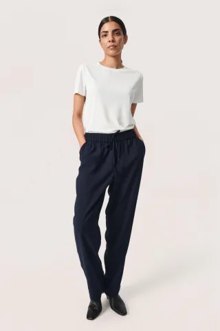 Pants Suiting Casual fit Night Sky dark blue