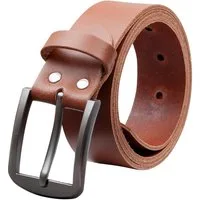 COLOGNEBELT Ledergürtel OM416-SL-Hellbraun MADE IN GERMANY, Hellbraun Kürzbar, 100 % Echtleder, Unisex