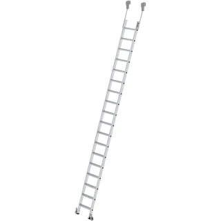 Munk Stufen-Regalleiter fahrbar - 041418
