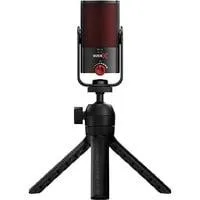 XCM-50, Mikrofon schwarz/rot, inkl. Stativ