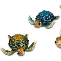 formano Dekofigur Harry, Höhe: 4cm, Farbe: Mehrfarbig, Motiv: Schildkröte
