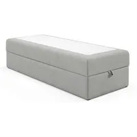 Best for Home Boxspringbett Single-Box Bett mit Bonell H3 Matratze & Stauraum (Boxbett, Rahmenbett, Gästebett, Jugendbett, Kinderbett, 1-St., 70x200 80x200 90x200 100x200 cm), Integrierter Bettkasten, platzsparendes Design