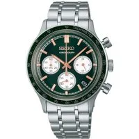 Seiko Chronograph SSB481P1, Quarzuhr, Armbanduhr, Herrenuhr, Edelstahlarmband, analog, Tag