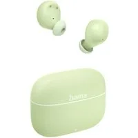 Hama True Wireless Kopfhörer In Ear, Ladecase, bis 20h Akku, Bass Boost wireless In-Ear-Kopfhörer (Sprachsteuerung, True Wireless, kompatibel mit Siri, Google Assistant, Siri, A2DP Bluetooth, SPP, HFP, AVRCP Bluetooth)